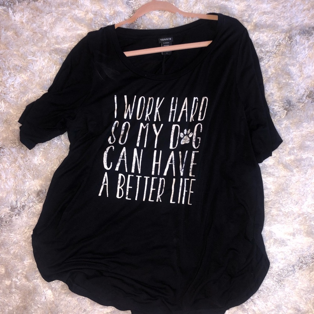 Torrid dog shirt